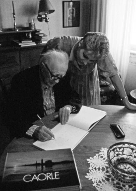 Biagio Marin firma la prefazione